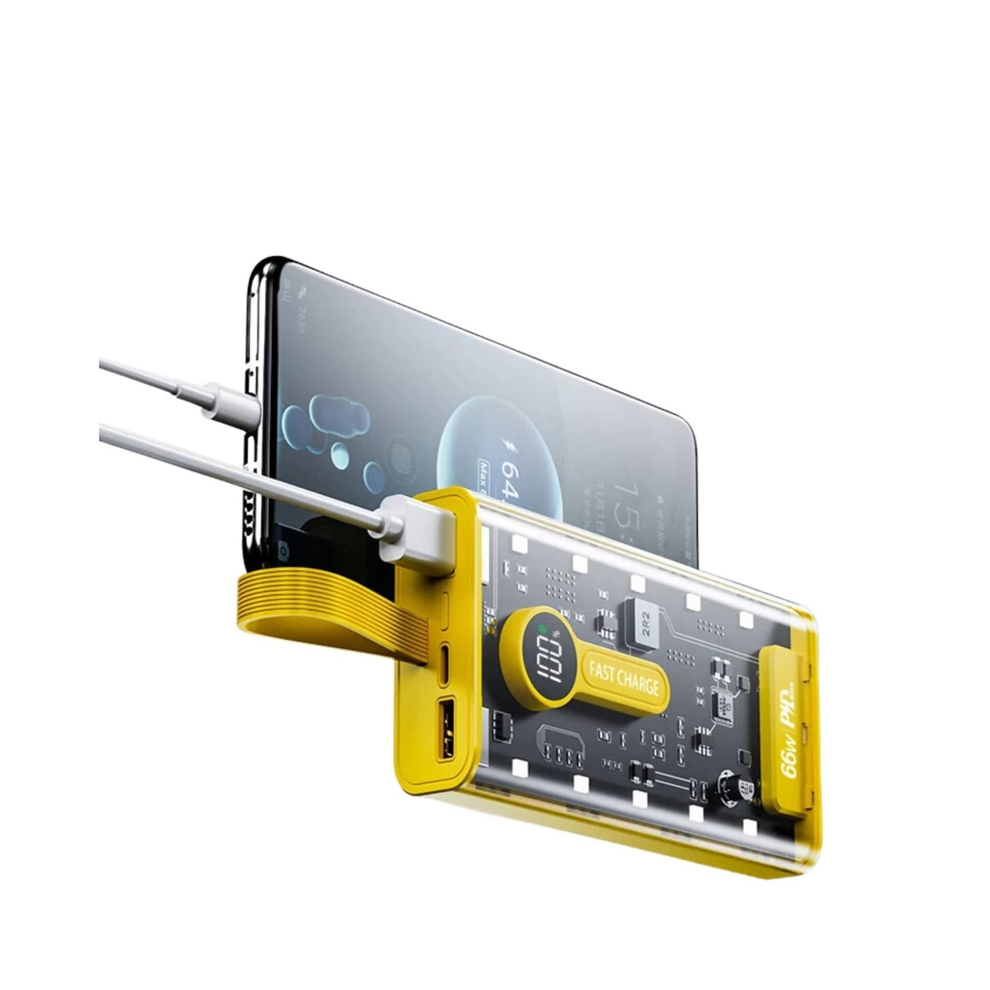 Transparent 20000mAh Power Bank