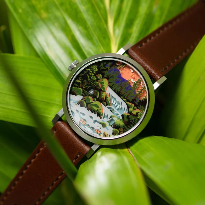 Olympic Sunset Jump Hour Watch
