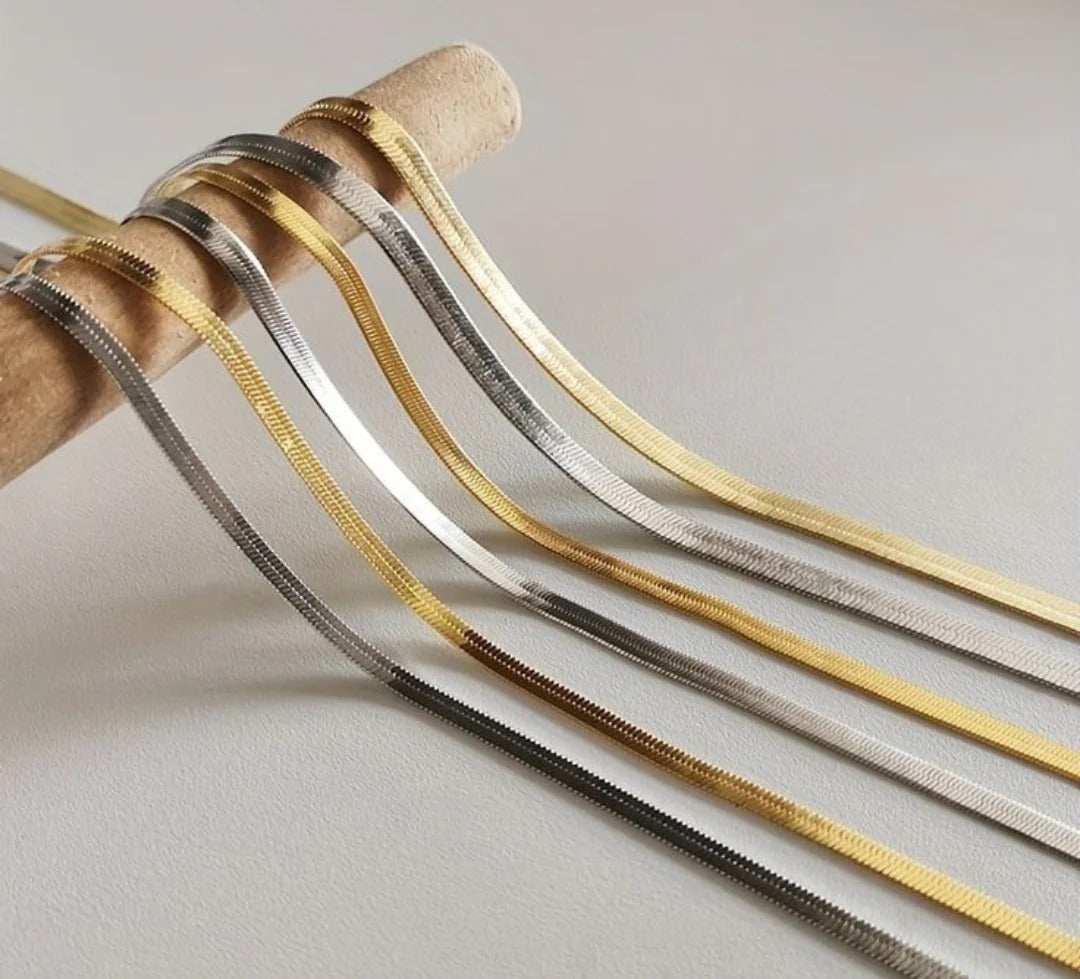 Premium Snake Chain with Free Ring