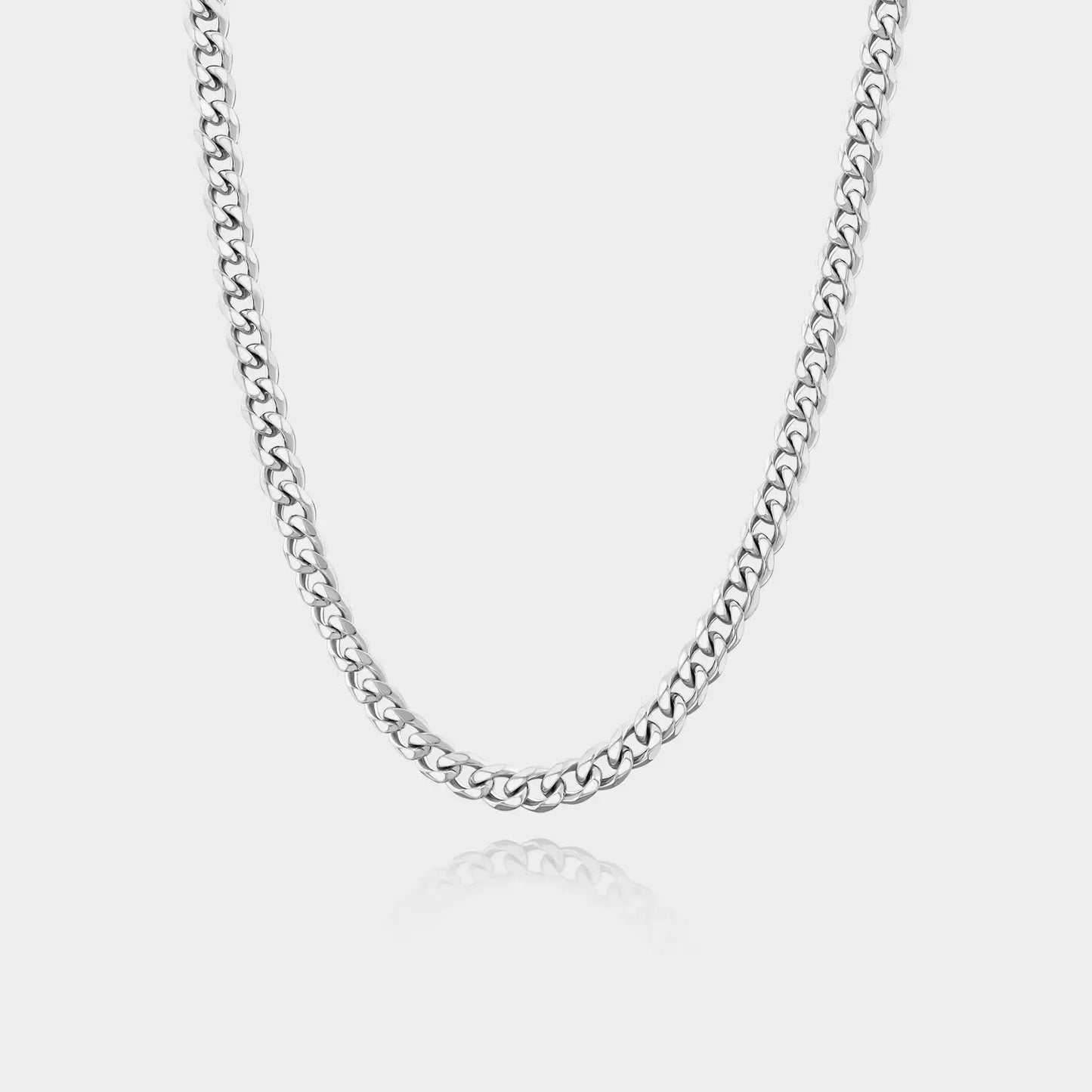 Silver Men's Chain with free Bracelet