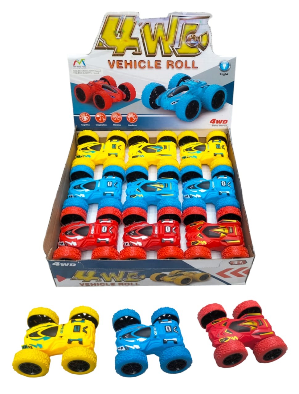 Rotating Stunt Car Kids