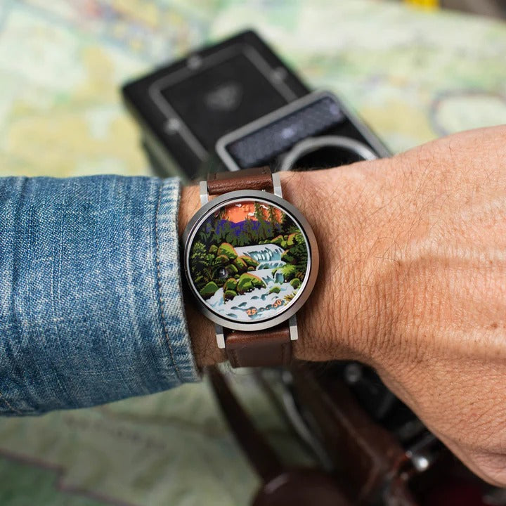 Olympic Sunset Jump Hour Watch
