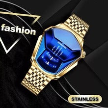 Luxury Men's Stainless Steel Wrist Watch