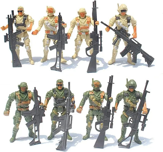 Military Force Action Figure Toys