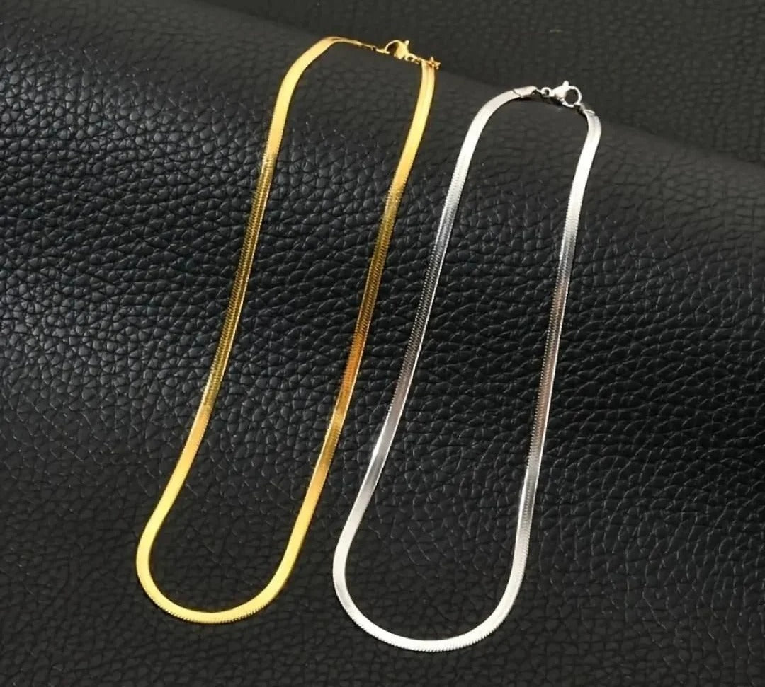 Premium Snake Chain with Free Ring