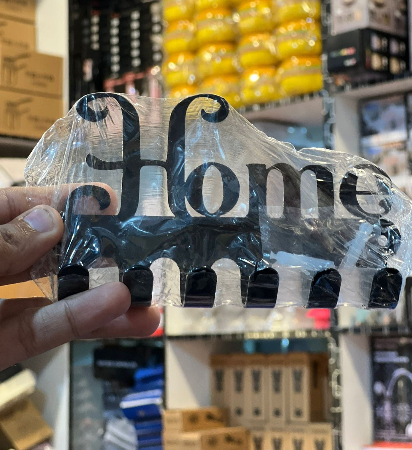 Metal key holder