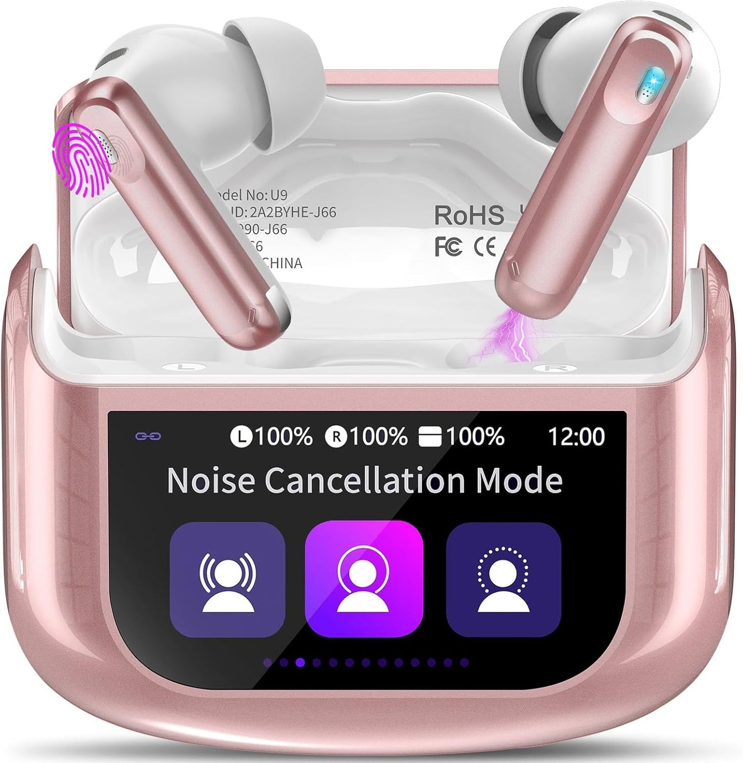 Wireless Earbuds Touch Screen