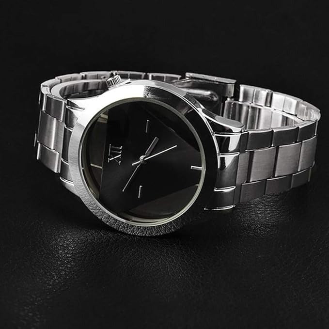 New Luxury Transparent Stainless Steel Wrist Watch For Men