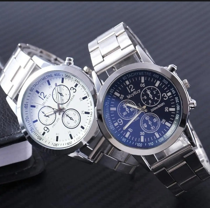 Stylish Stainless Steel Analog Mens Watches