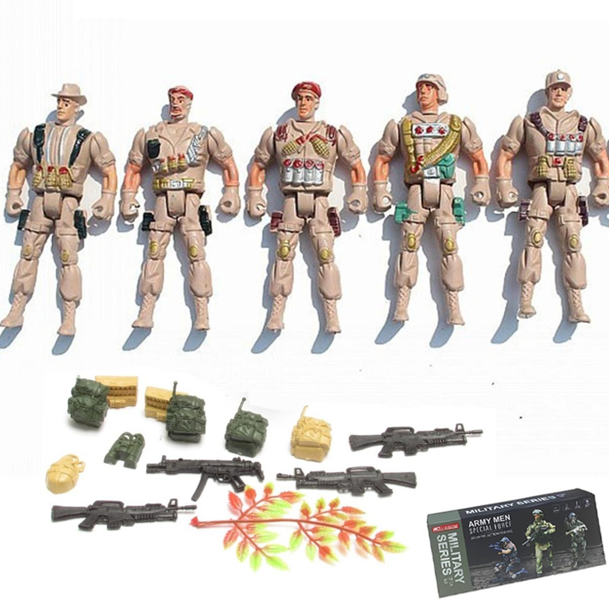 Military Force Action Figure Toys
