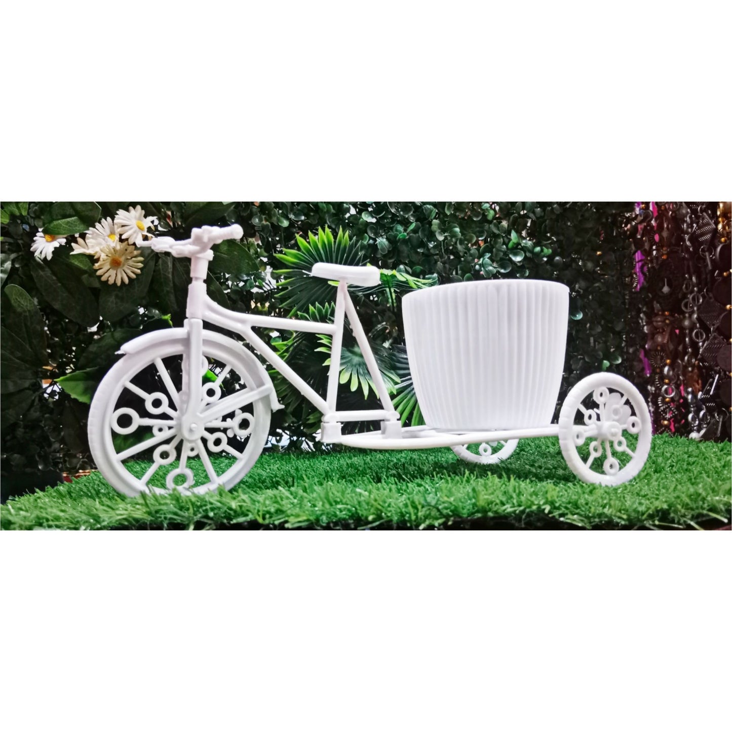Unique Floral Cycle Decoration