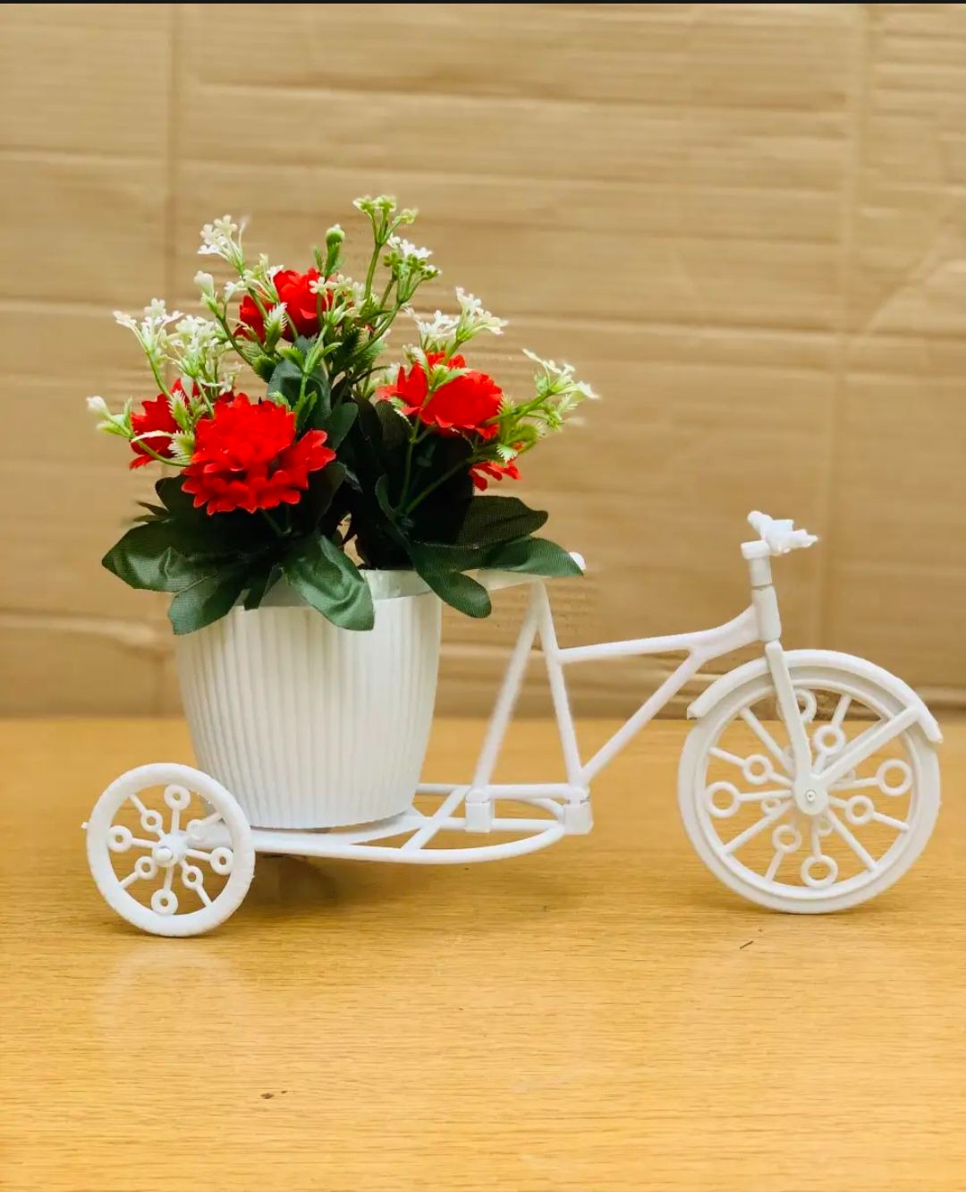 Unique Floral Cycle Decoration