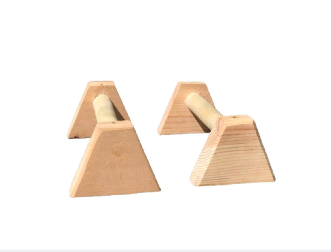 Wooden Parallettes for Calisthenics