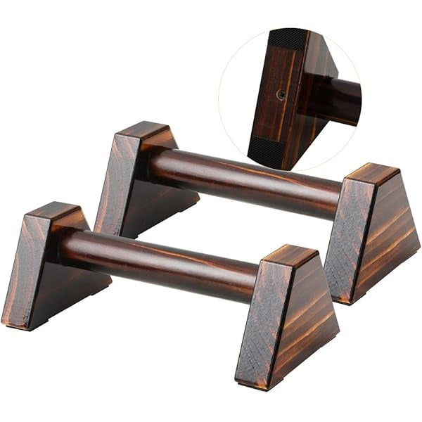 Wooden Parallettes for Calisthenics