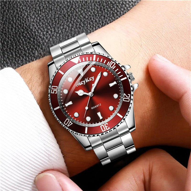 Fashion Large Dial Men Watch
